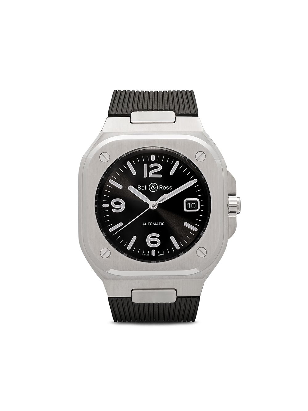 Bell & Ross BR 05 Black Steel 40毫米腕表 - 黑色