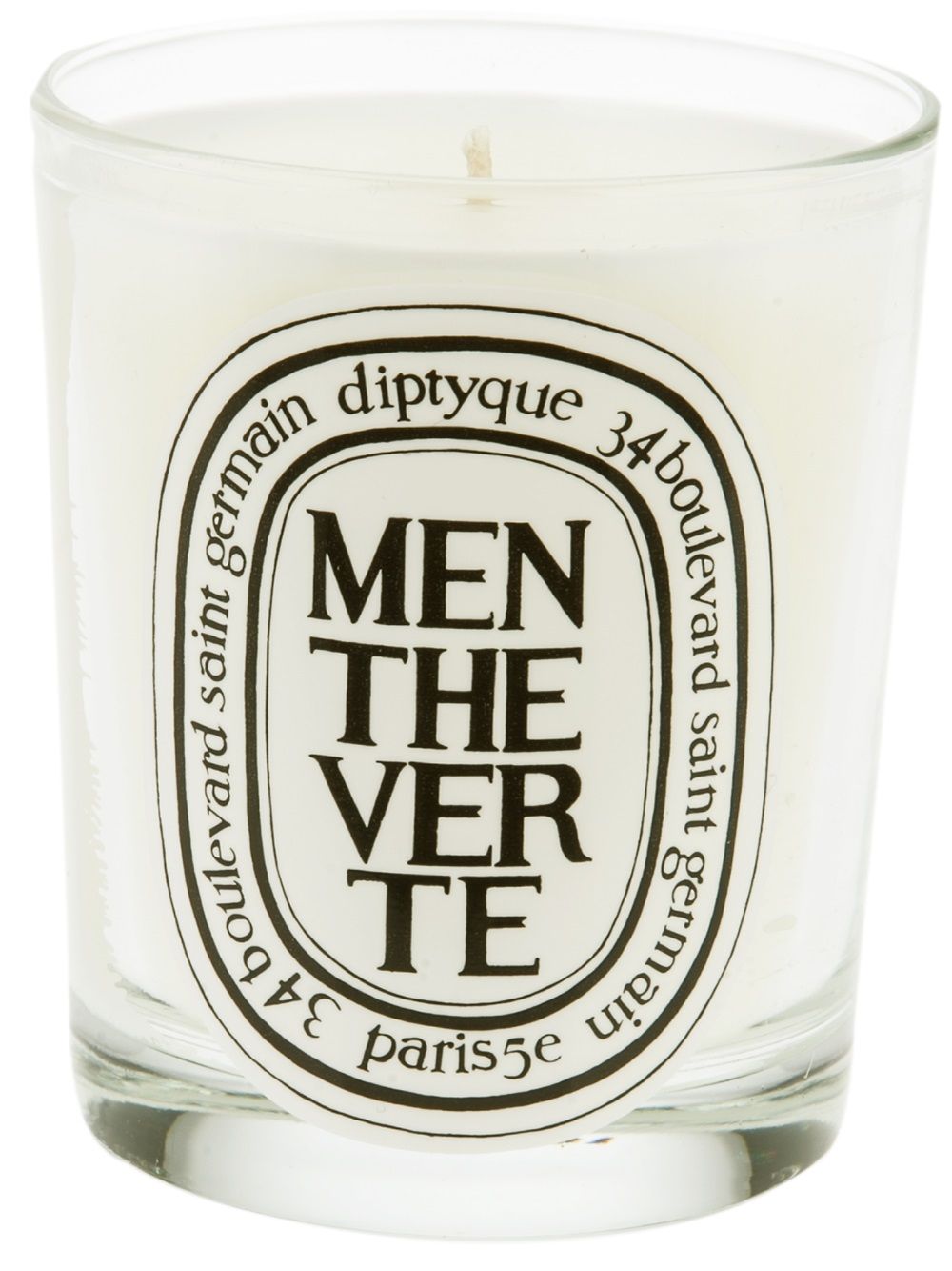 Diptyque 'Menthe Verte'香精蜡烛 - 白色