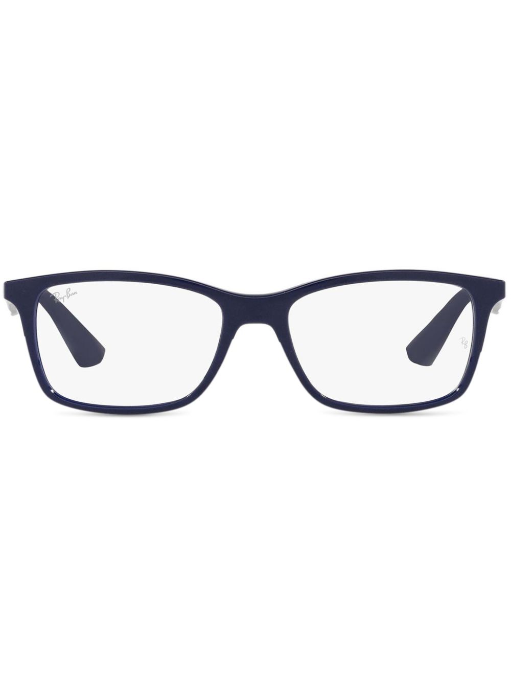 Ray-Ban logo标牌眼镜 - 蓝色