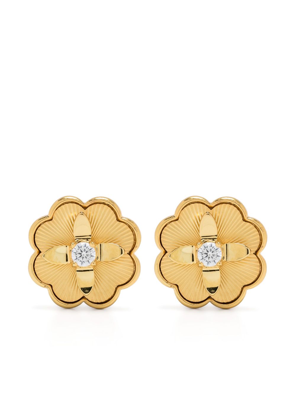 Kate Spade Heritage Bloom 耳钉 - 金色