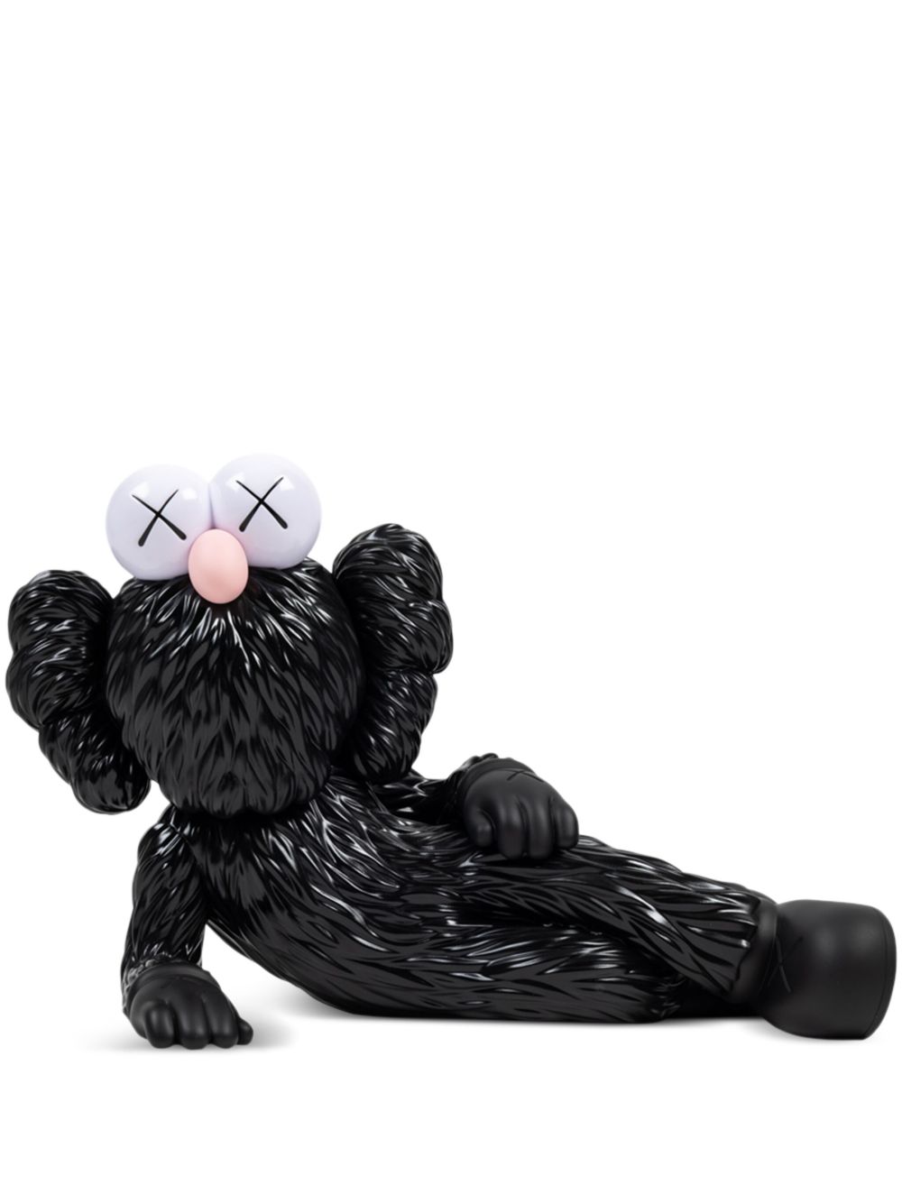 KAWS Time Off Vinyl Black 模型玩具 - 黑色