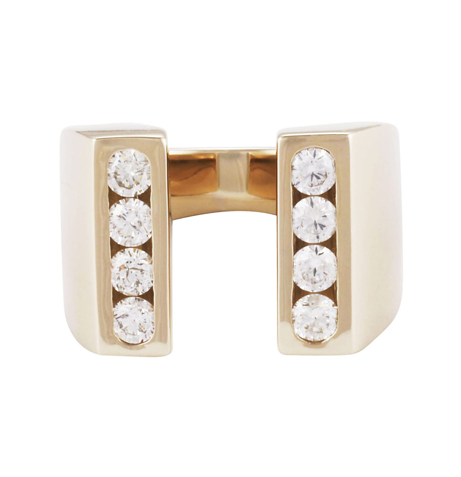 Lo Spazio Jewelry Lo Spazio Diamond U Ring