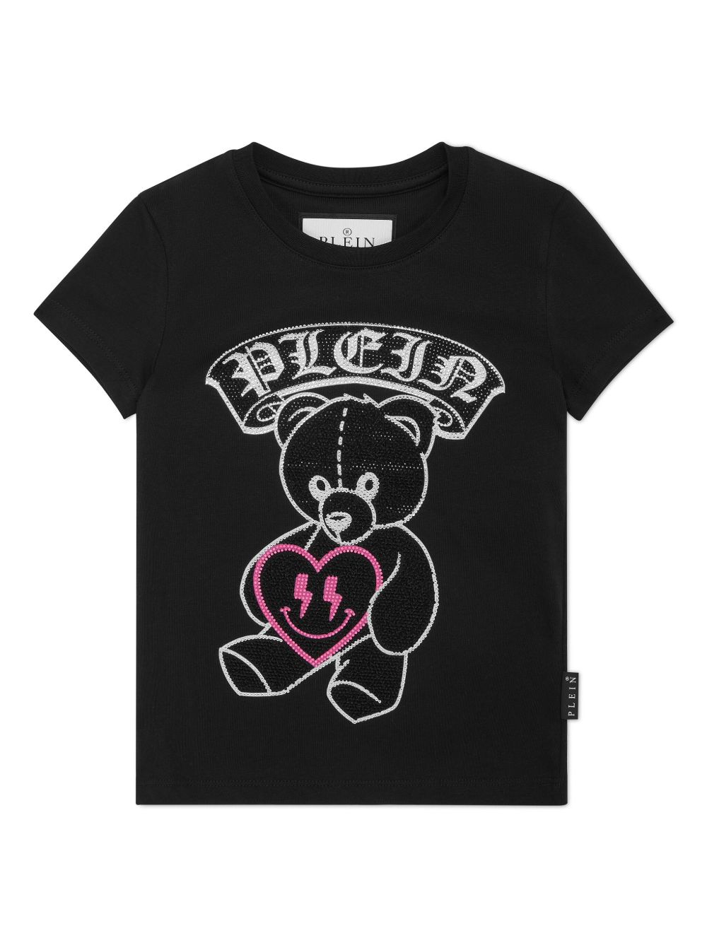 Philipp Plein Junior Pure Teddy Bear T恤 - 黑色