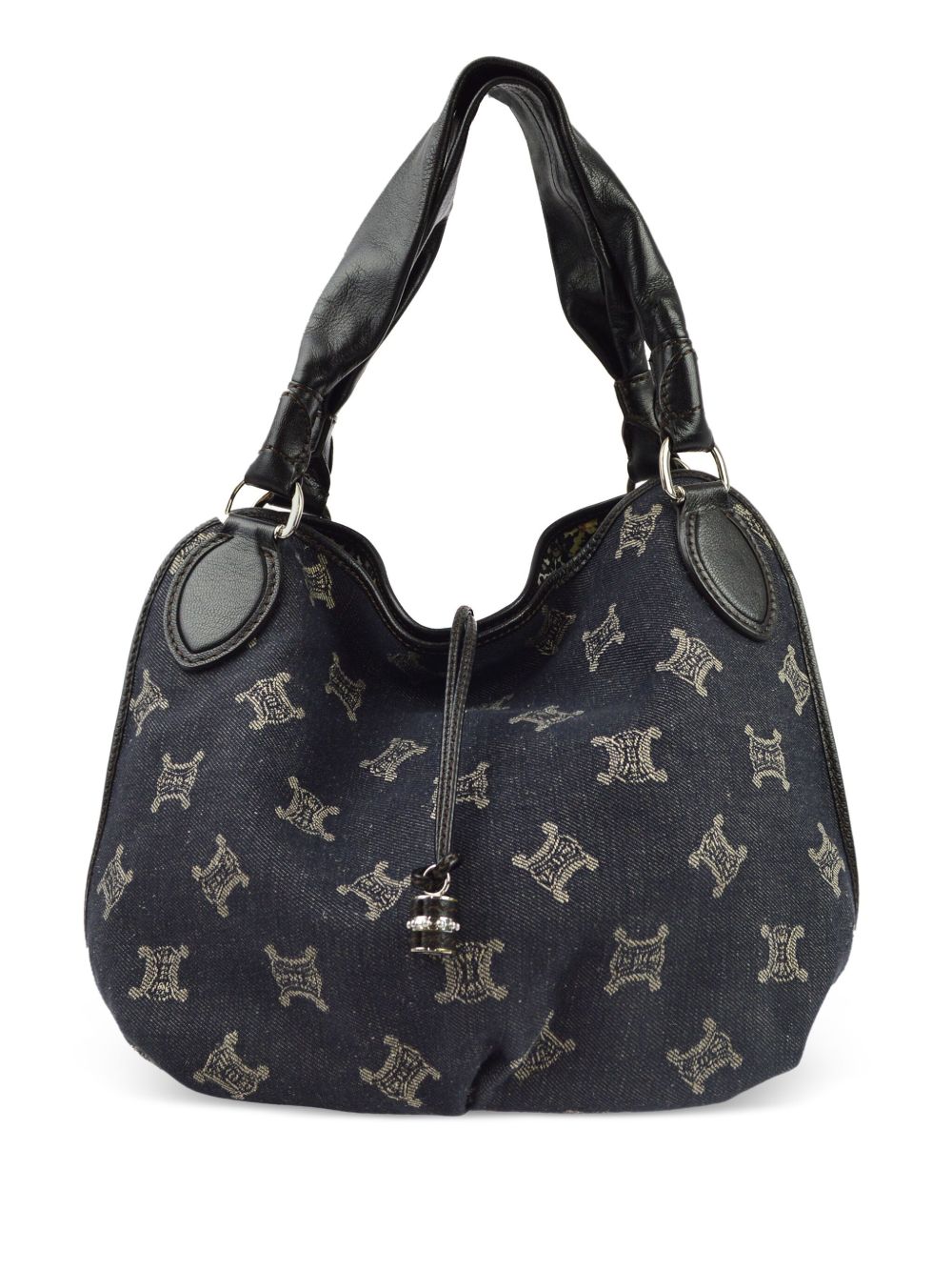 Céline Pre-Owned Macadam 牛仔手提包（1990-2000年代典藏款） - 黑色