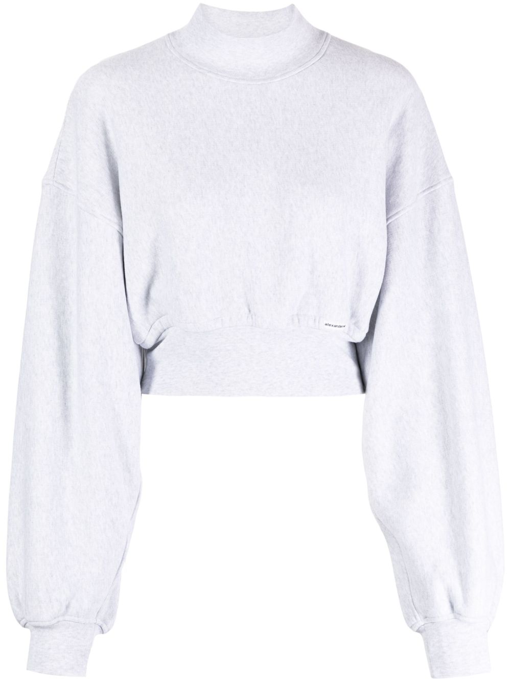 Alexander Wang 企领短款卫衣 - 灰色