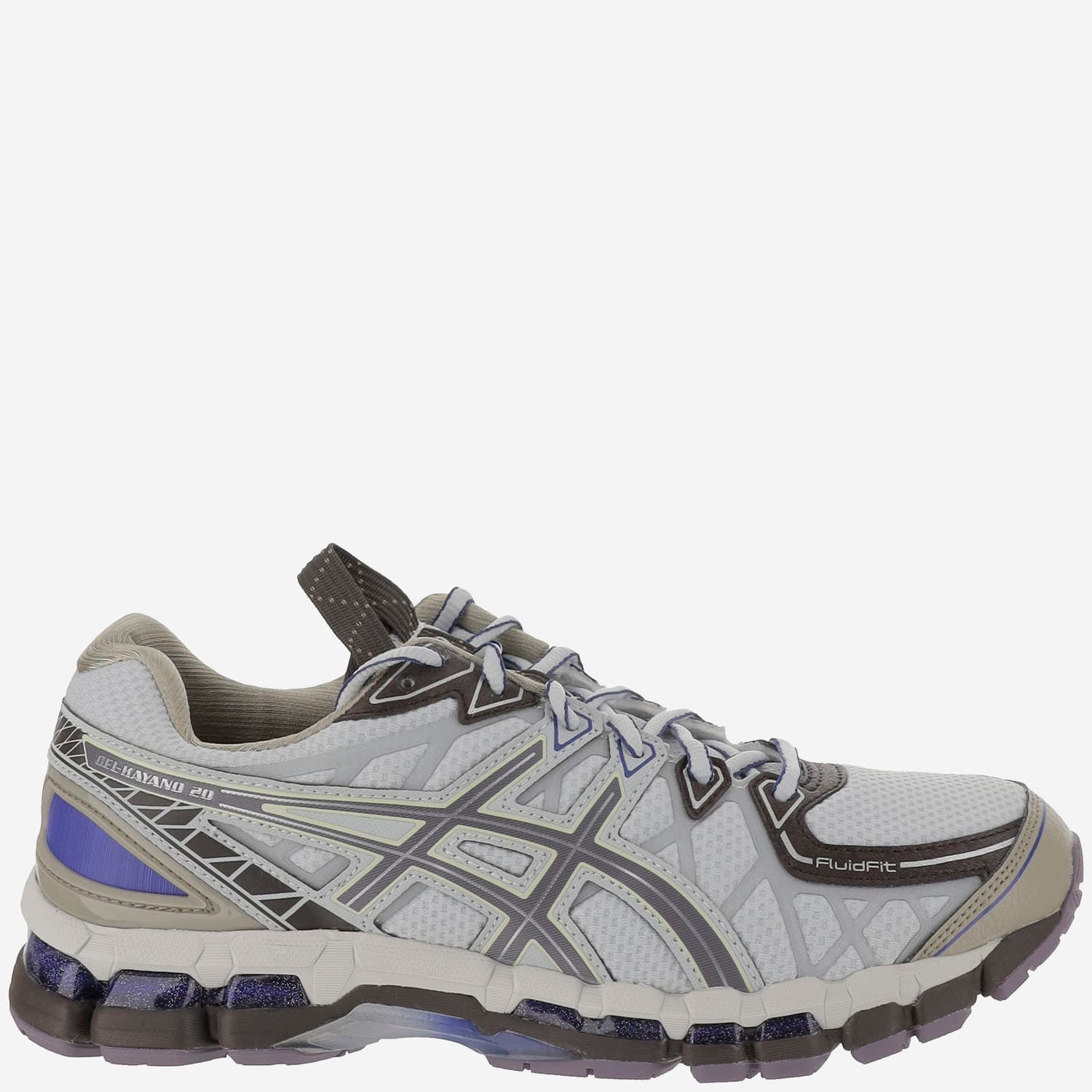Asics Multicolor Mesh And Rubber Gel-kayano 20 Sneakers