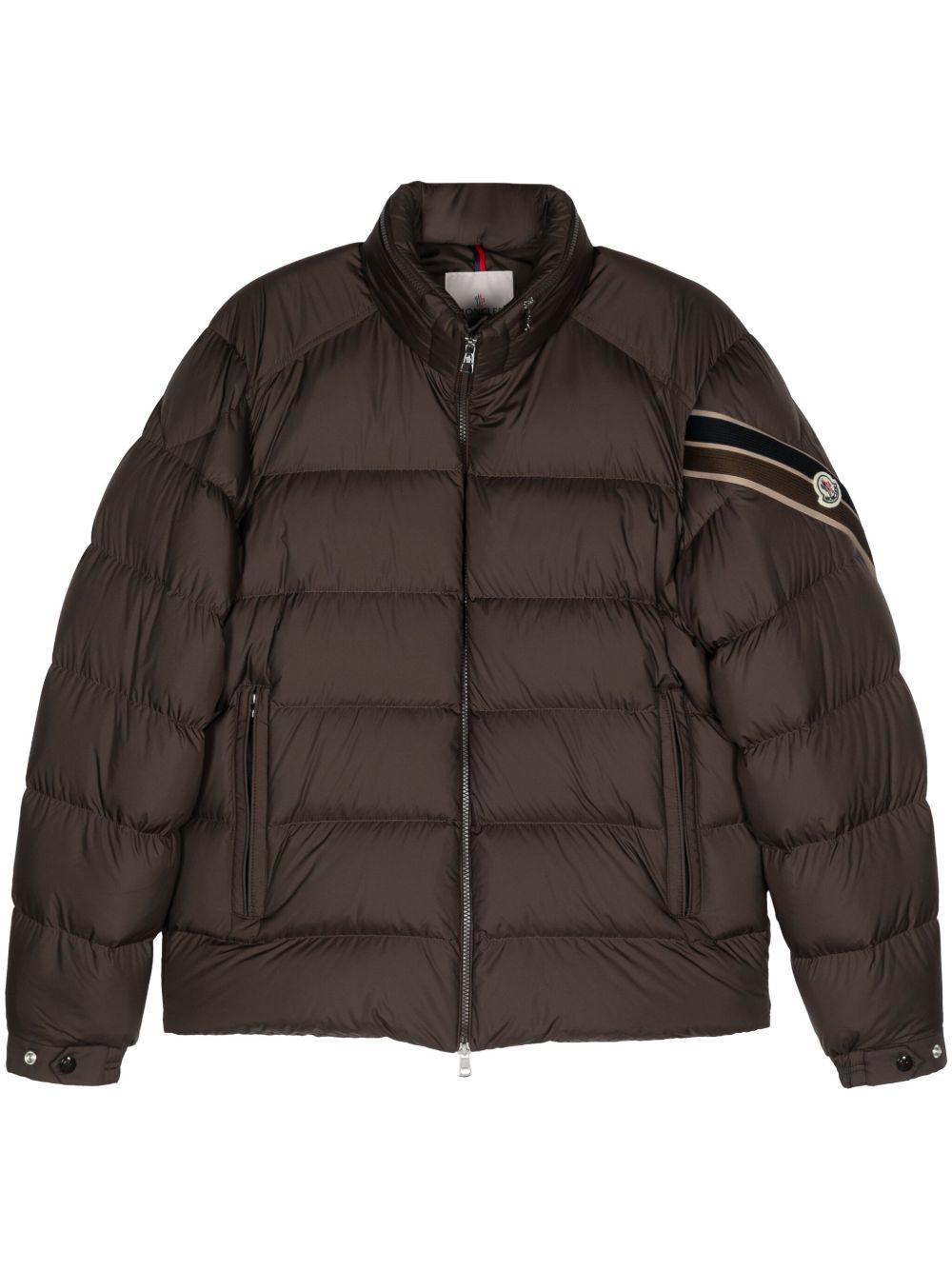 Moncler Solayan 填充夹克 - 褐色