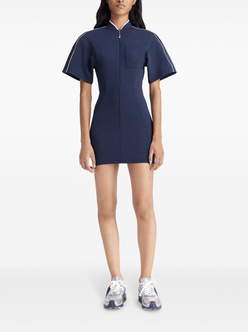 Jacquemus x Nike T恤式连衣裙 - 蓝色