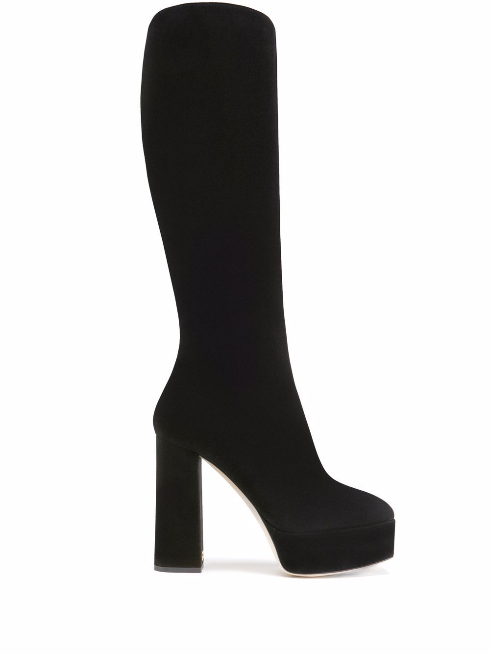 Giuseppe Zanotti Valkiria 及膝靴 - 黑色