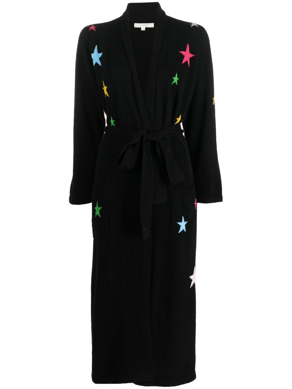 Chinti & Parker Star Dressing Gown 羊绒开衫 - 黑色
