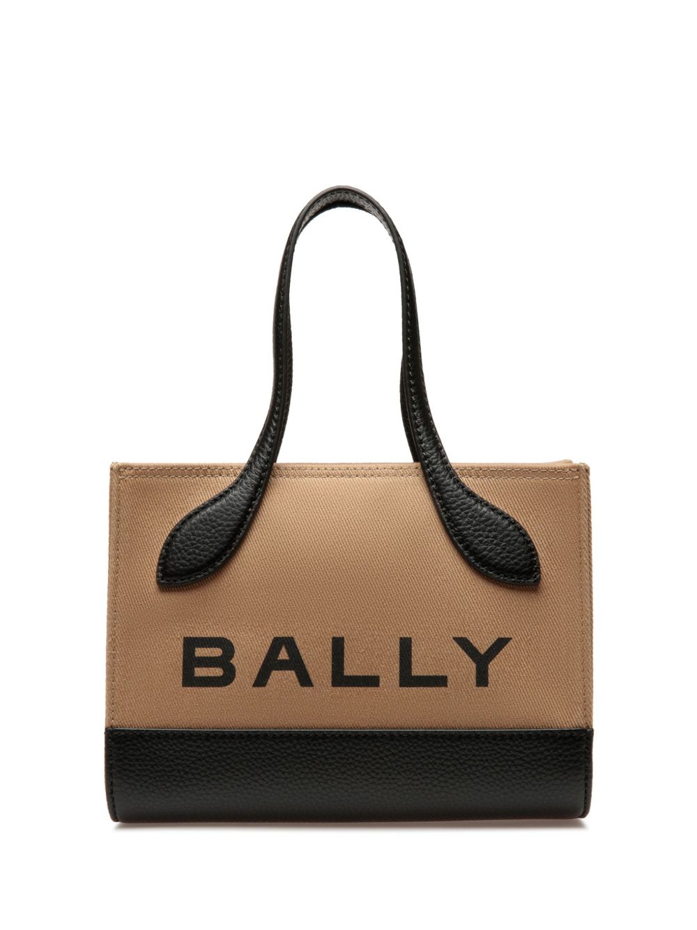 Bally Bar Keep On logo印花托特包 - 褐色