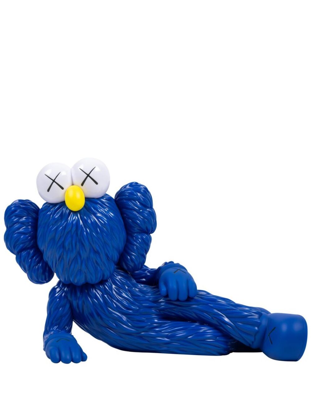 KAWS Time Off Vinyl Blue 模型玩具 - 蓝色