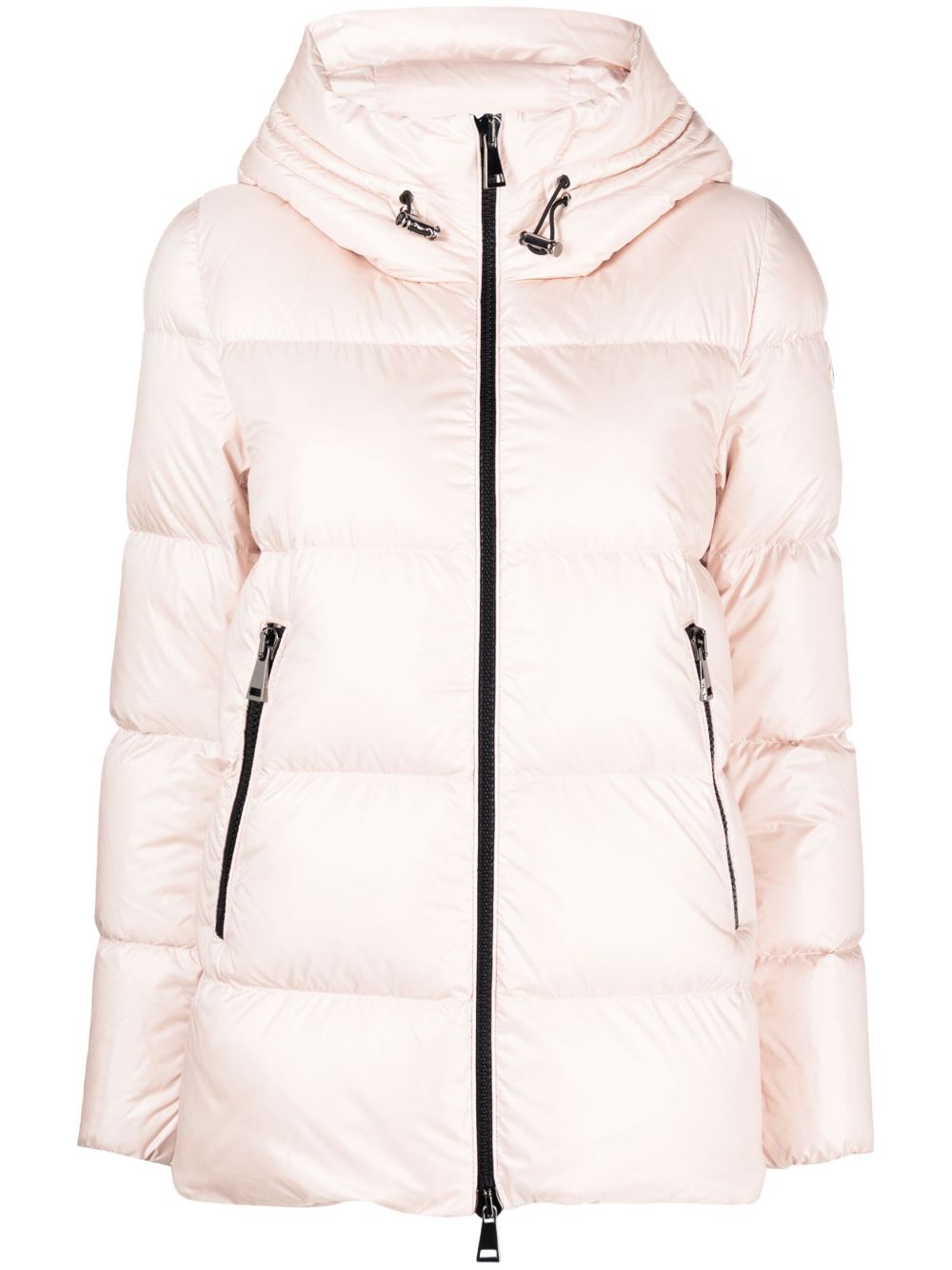 Moncler Seritte 短款蓬松外套 - 粉色
