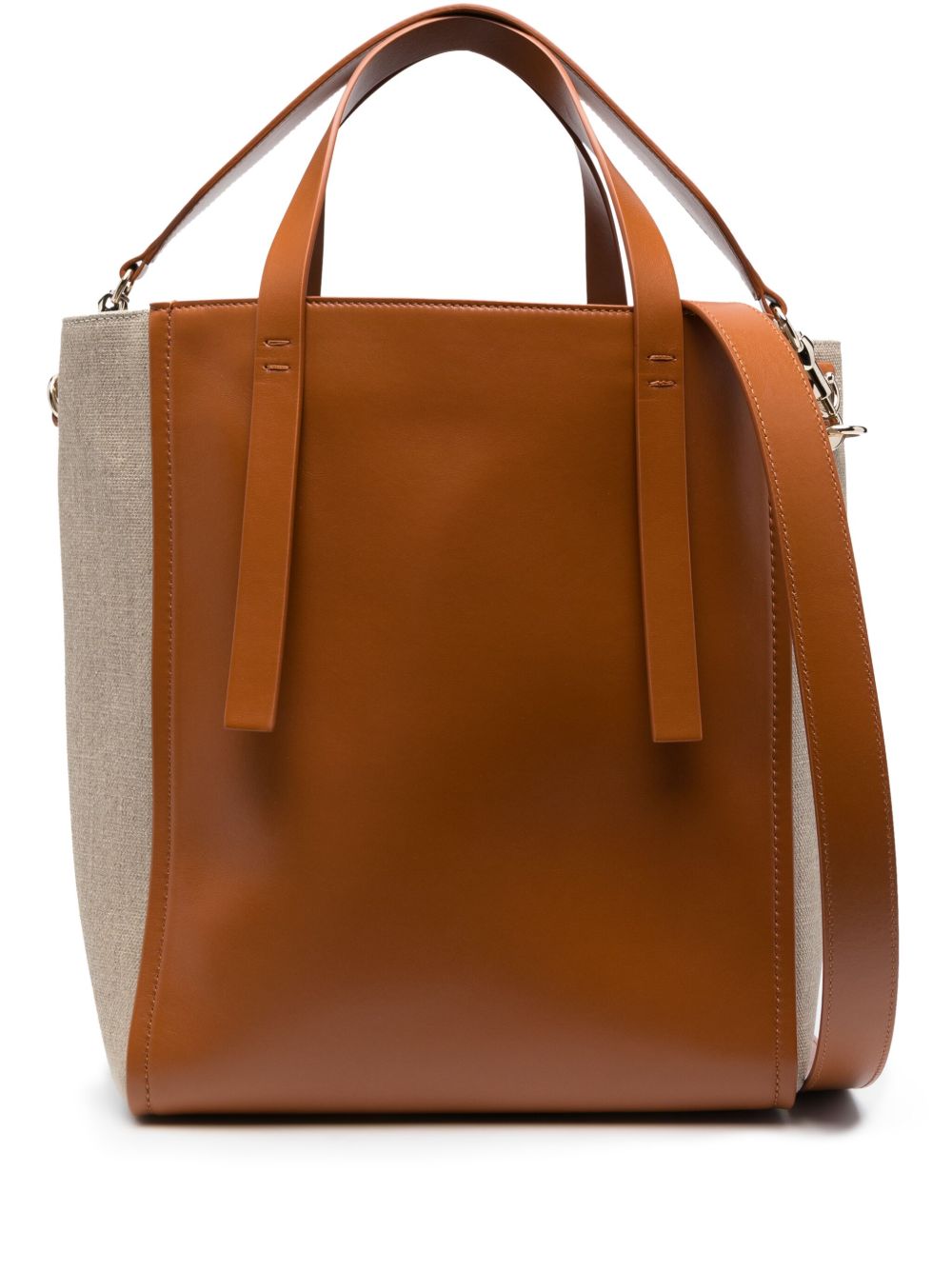 Chloé Chloé Sense 中号手提包 - 褐色