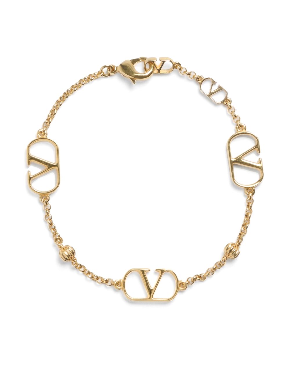 Valentino Garavani VLogo Signature 手链 - 金色