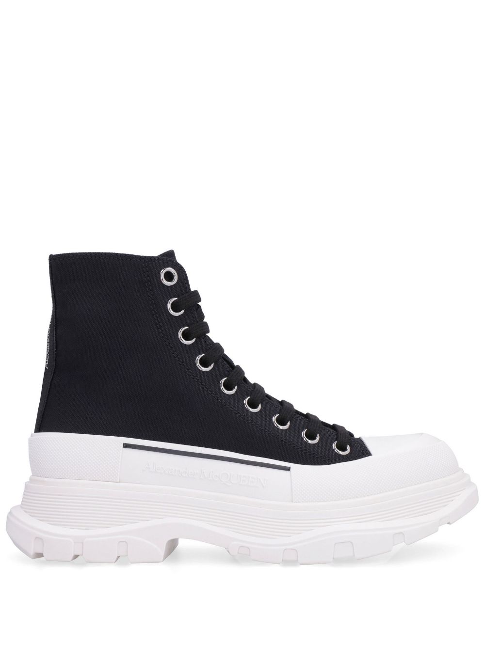 Alexander McQueen Tread Slick 短靴 - 黑色