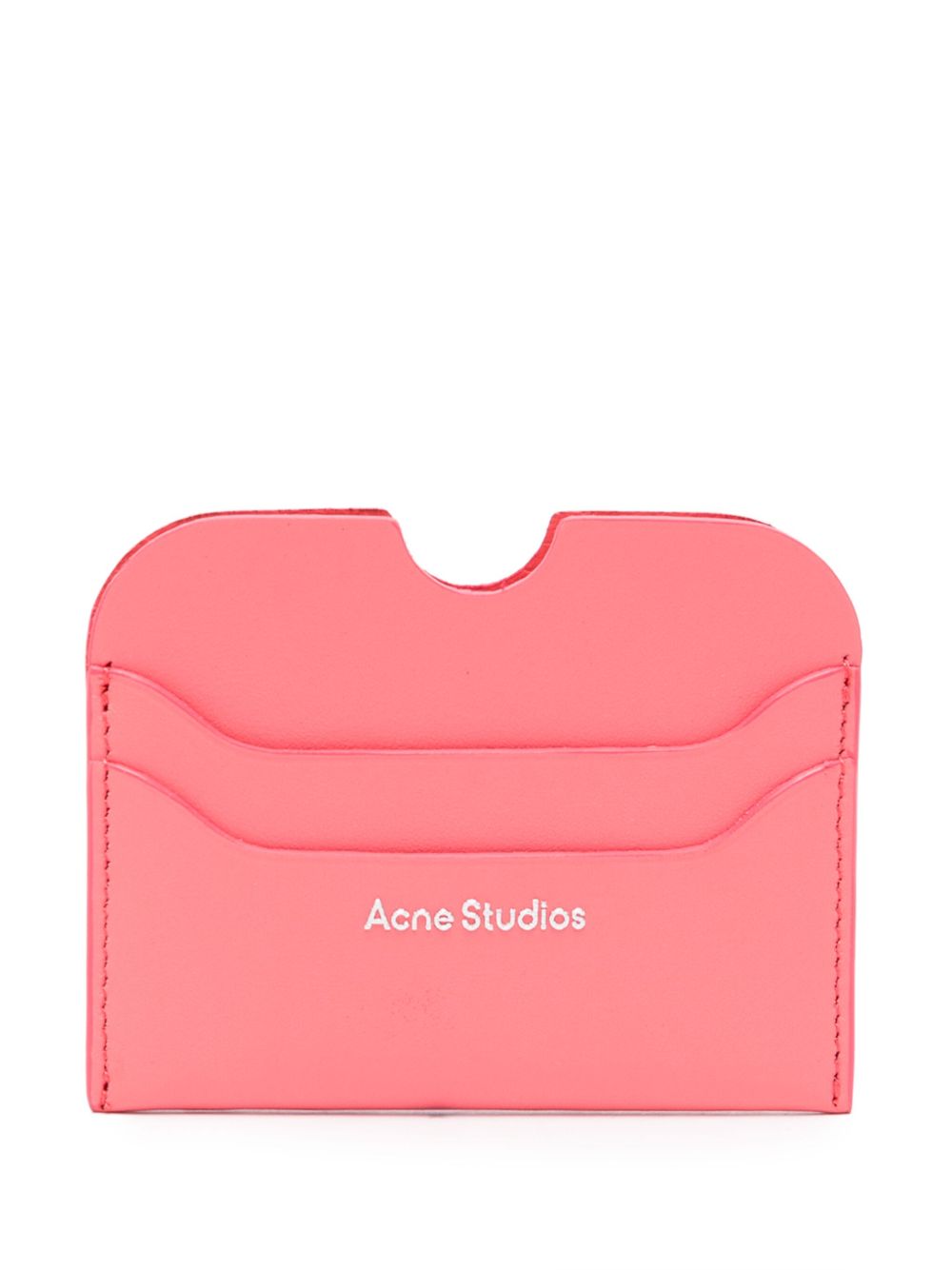 Acne Studios logo皮质卡夹 - 粉色