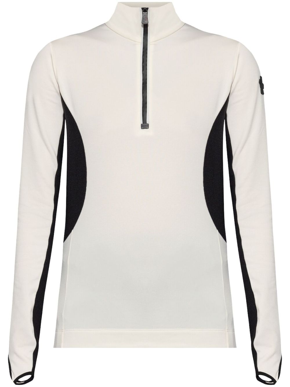 Moncler Grenoble 拼色滑雪上衣 - 白色