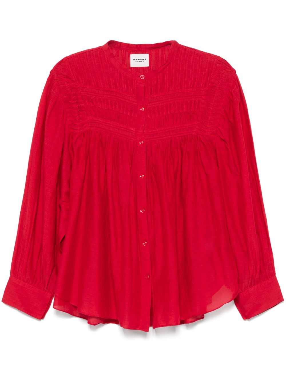 MARANT ÉTOILE Plalia blouse - 红色