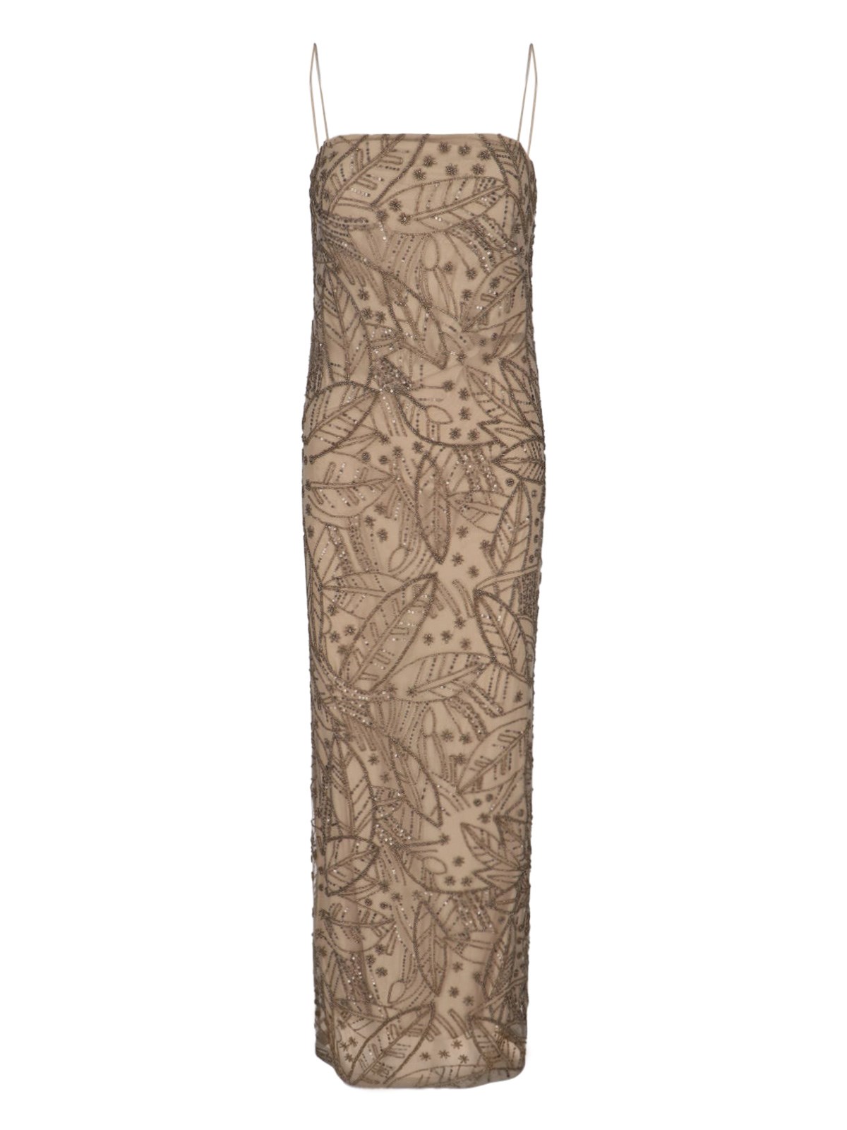 Lauren Ralph Lauren Mesh Dress With Beads