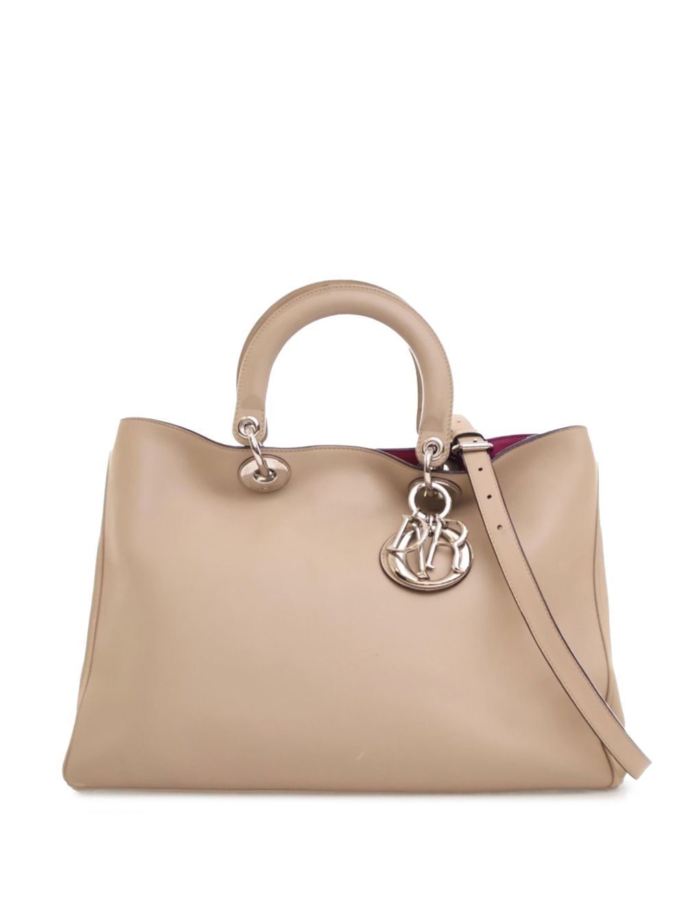 Christian Dior Pre-Owned Diorissimo 大号斜挎包（2012年典藏款） - 褐色
