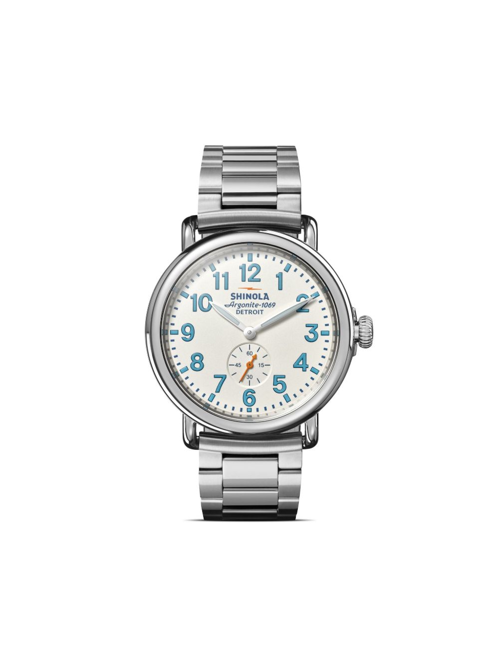 Shinola Runwell Sub Second 41毫米腕表 - 银色