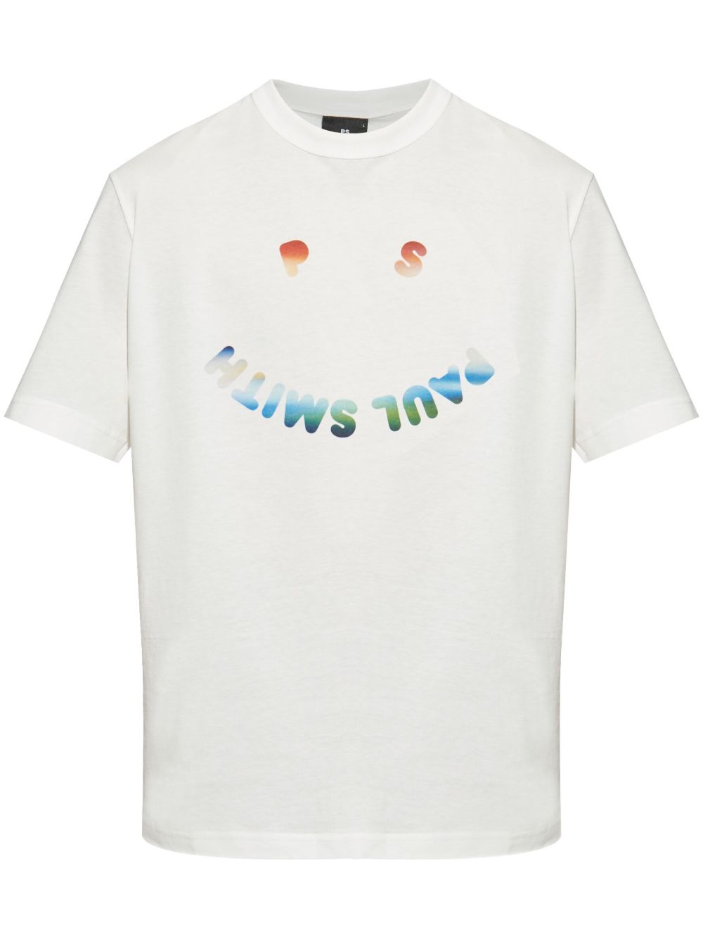 PS Paul Smith Happy Gradient T恤 - 白色