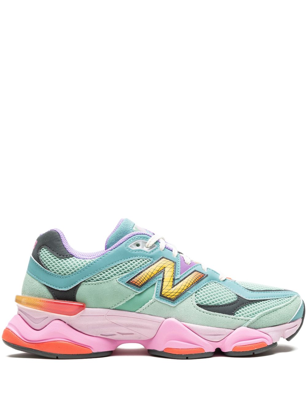 New Balance 9060 Multicolor 运动鞋 - 绿色