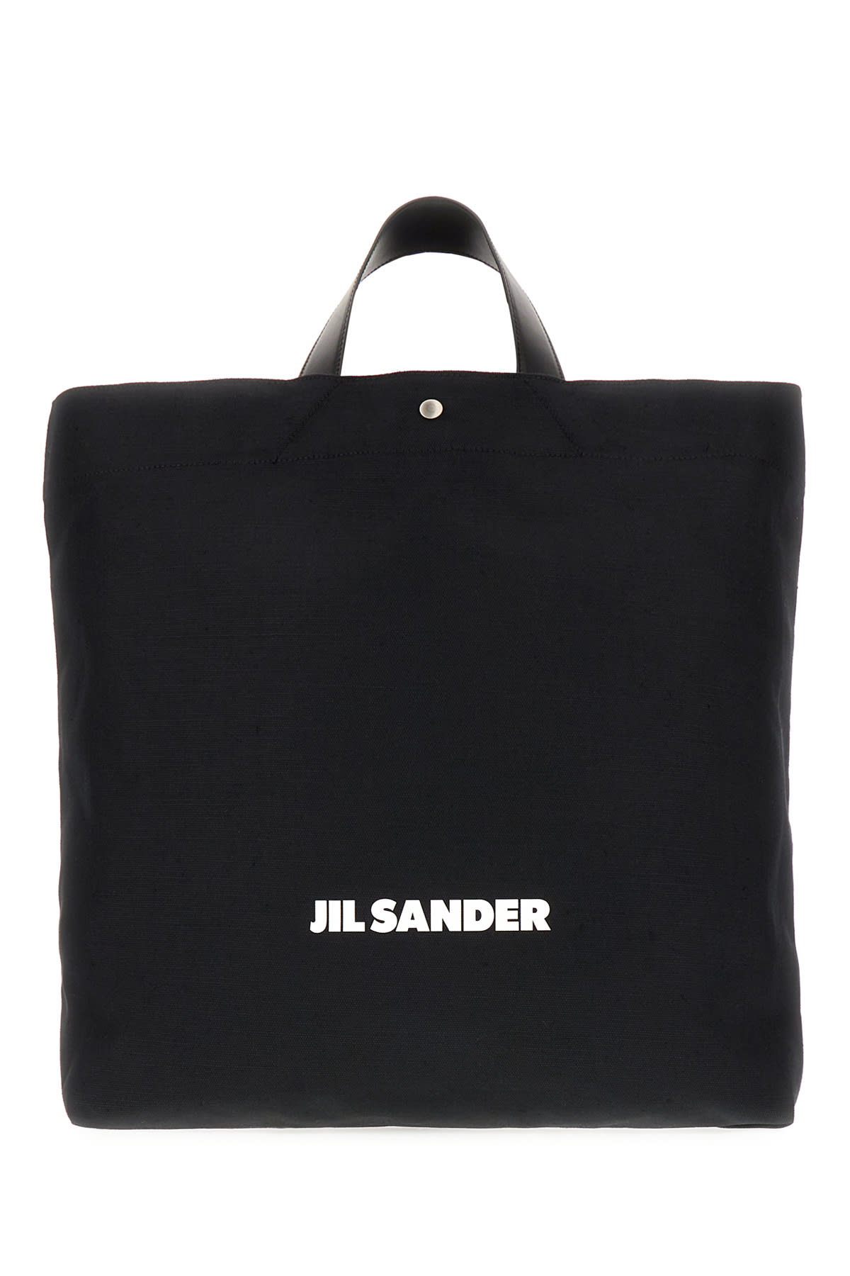 Jil Sander 黑色帆布购物袋