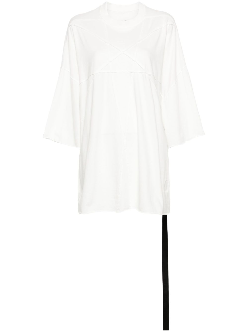 Rick Owens DRKSHDW Tommy T 拼贴T恤 - 白色