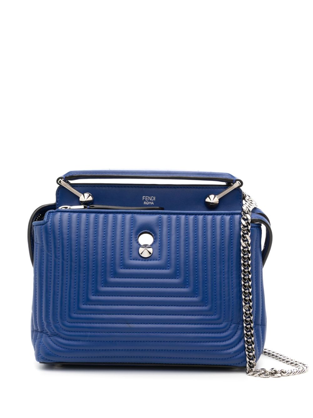 Fendi Pre-Owned DotCom 两用手提包（典藏款） - 蓝色