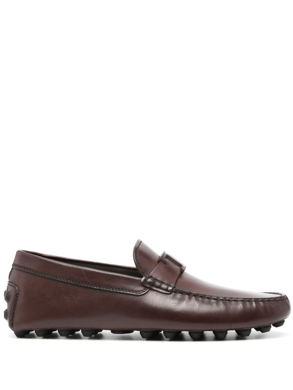 Tod's T Timeless Gommino Bubble 乐福鞋 - 褐色