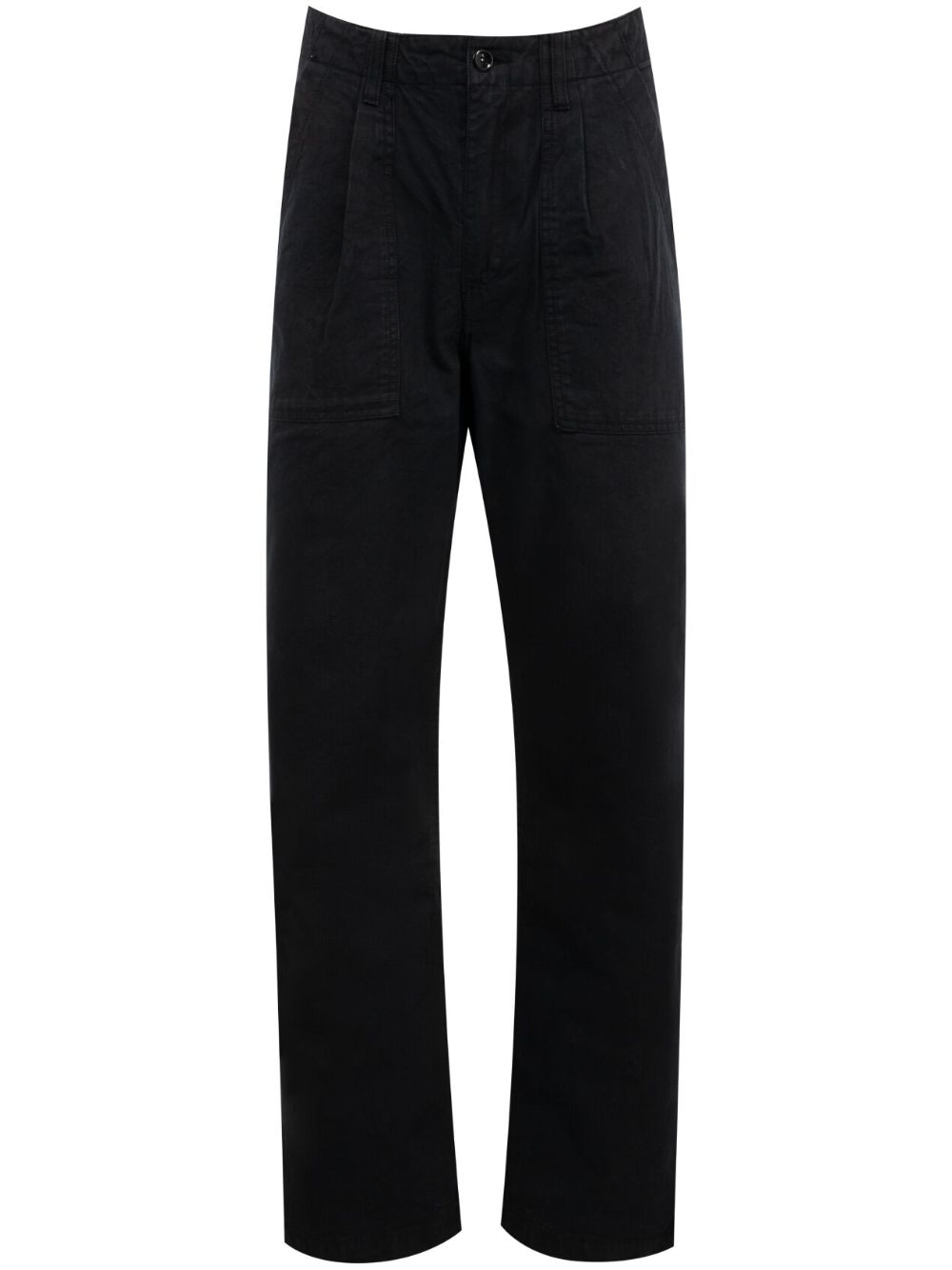 NOAH NY Pleated Fatigue 长裤 - 黑色