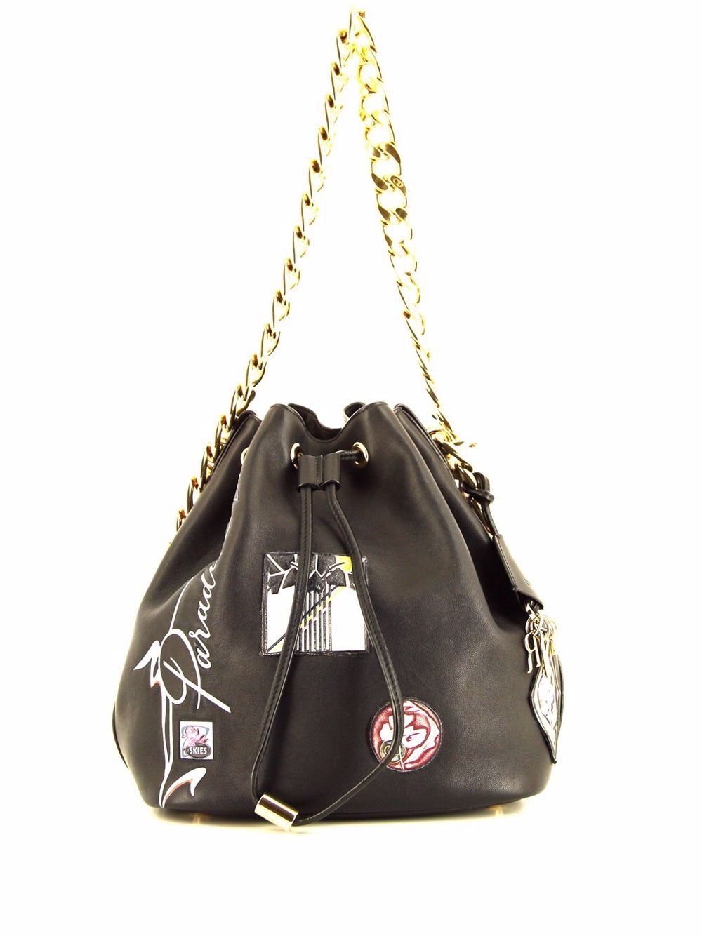 Christian Dior Pre-Owned 标贴水桶包（2016年典藏款） - 黑色