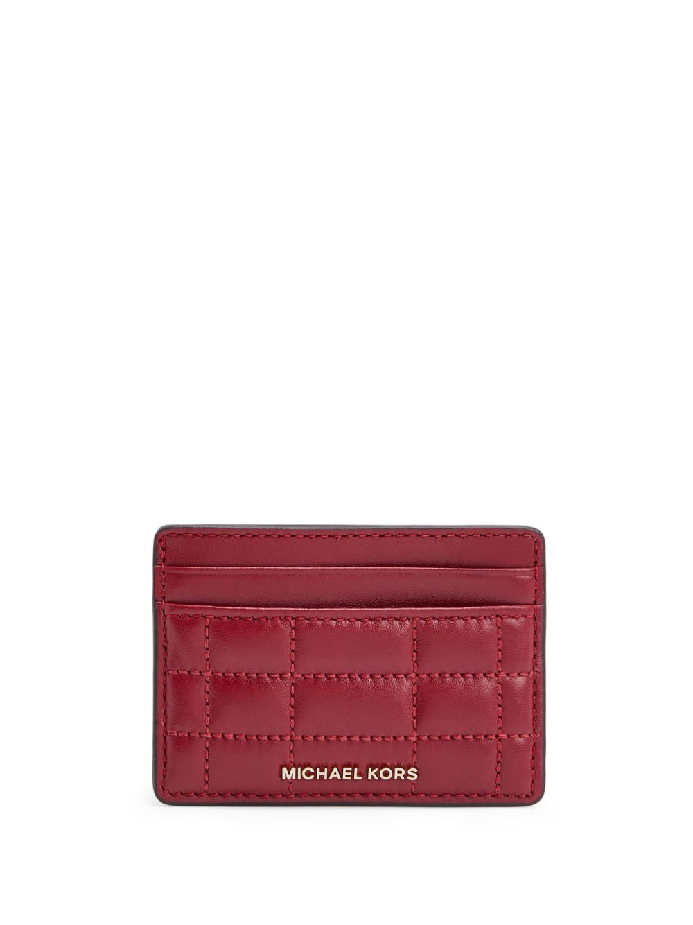 Michael Kors logo字样卡夹 - 红色