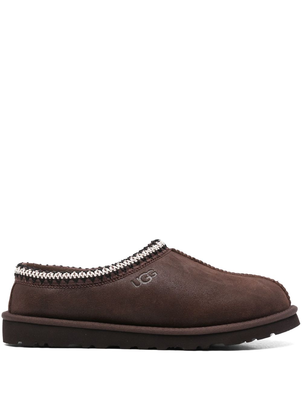 UGG Tasman 仿旧拖鞋 - 褐色