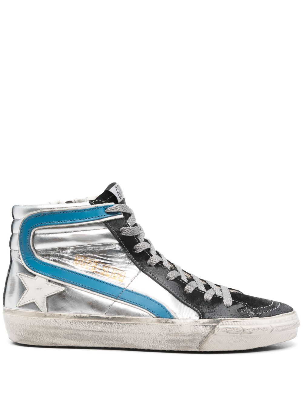 Golden Goose Slide 高帮运动鞋 - 白色