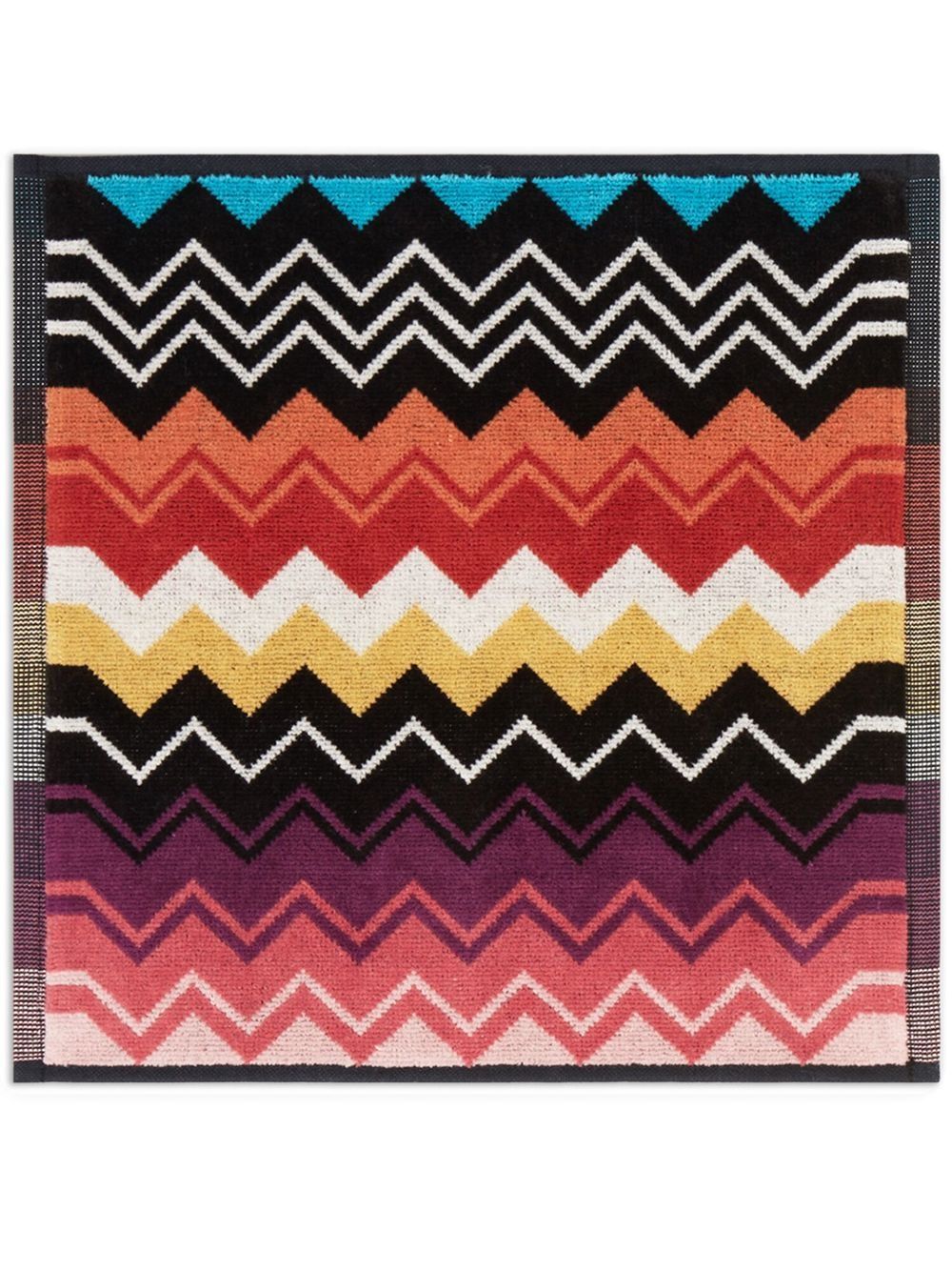 Missoni Home Giacomo 脸部毛巾套装（六件装） - 黑色