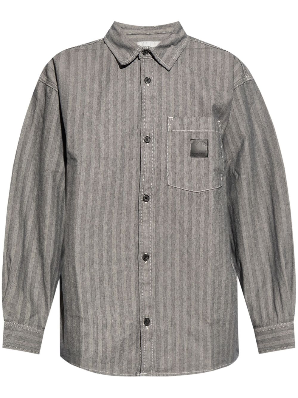 Carhartt WIP Menard 牛仔衬衫式夹克 - 灰色