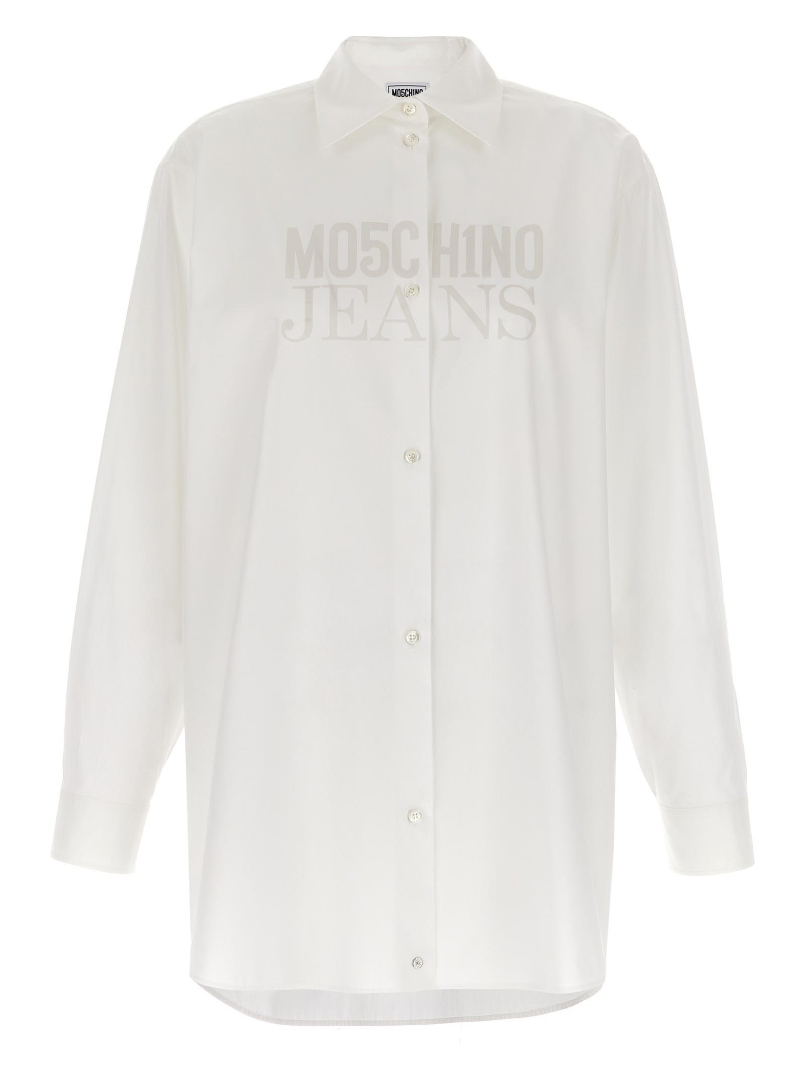 M05CH1N0 Jeans Logo Print Shirt