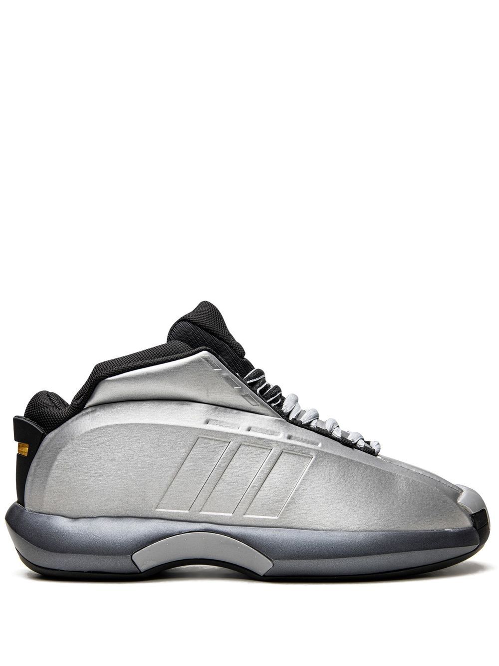 adidas Crazy 1低帮运动鞋 - 银色