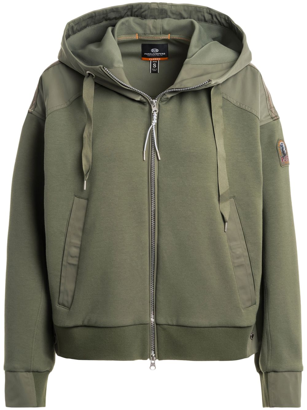 Parajumpers 标贴连帽衫 - 绿色