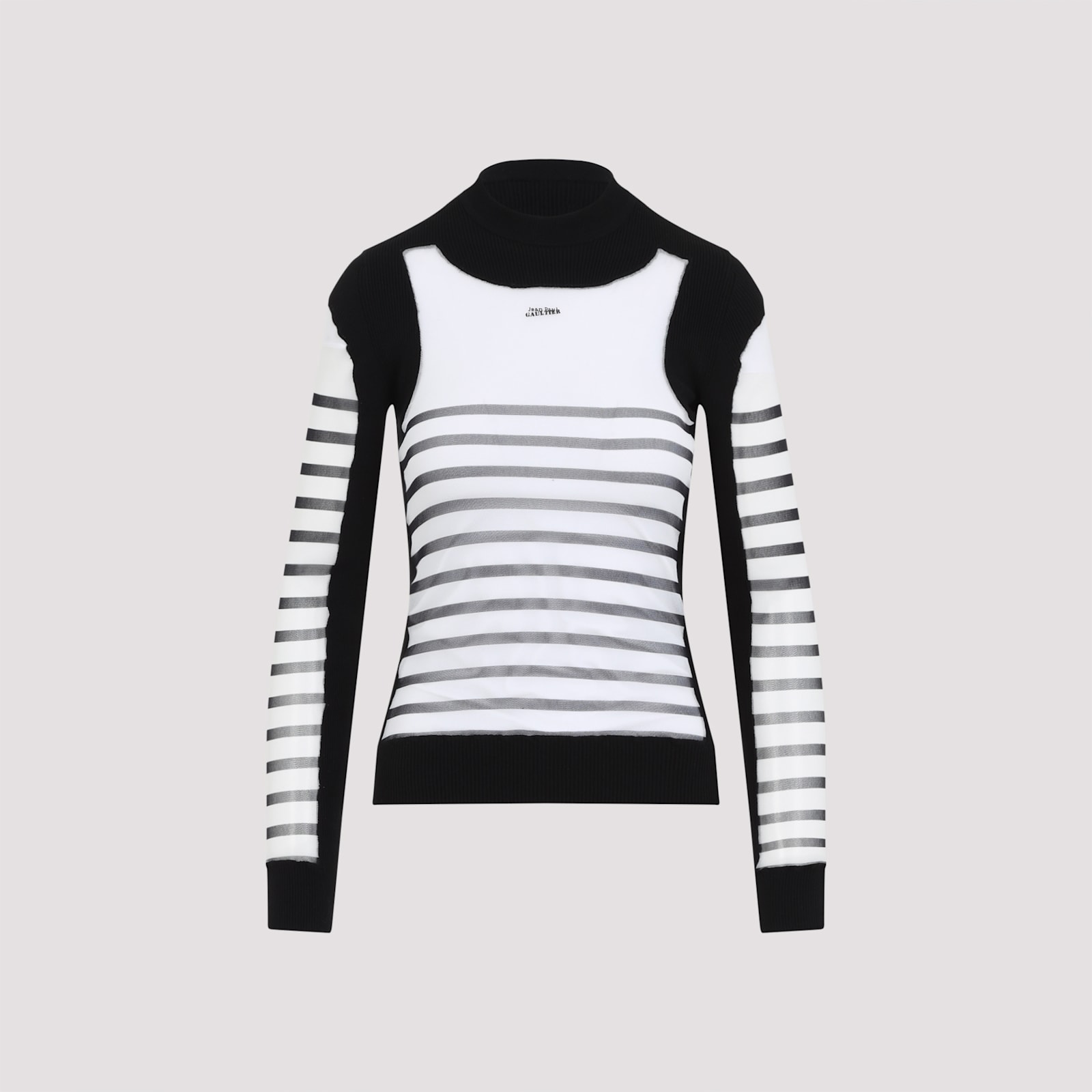 Jean Paul Gaultier Printed mariniere Pullover