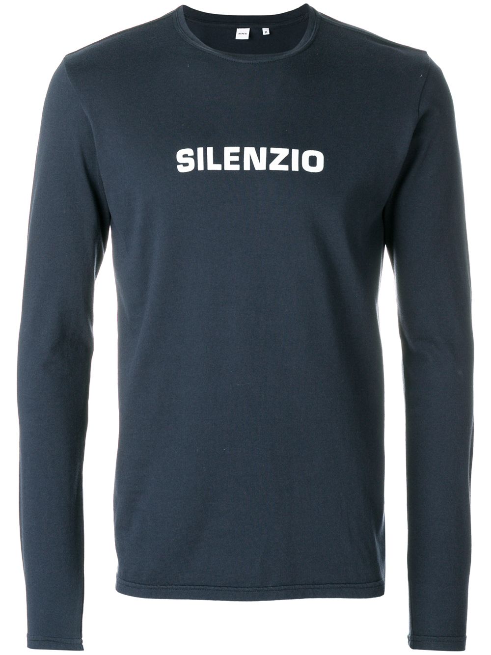 ASPESI SILENZO印花T恤 - 蓝色