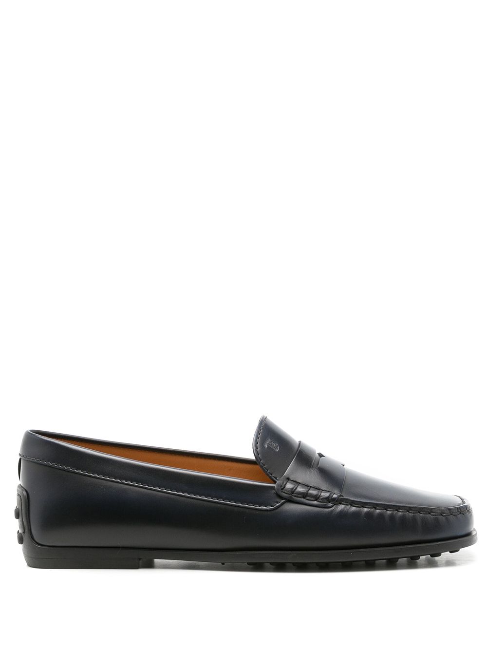 Tod's City Gommino 帆船鞋 - 黑色