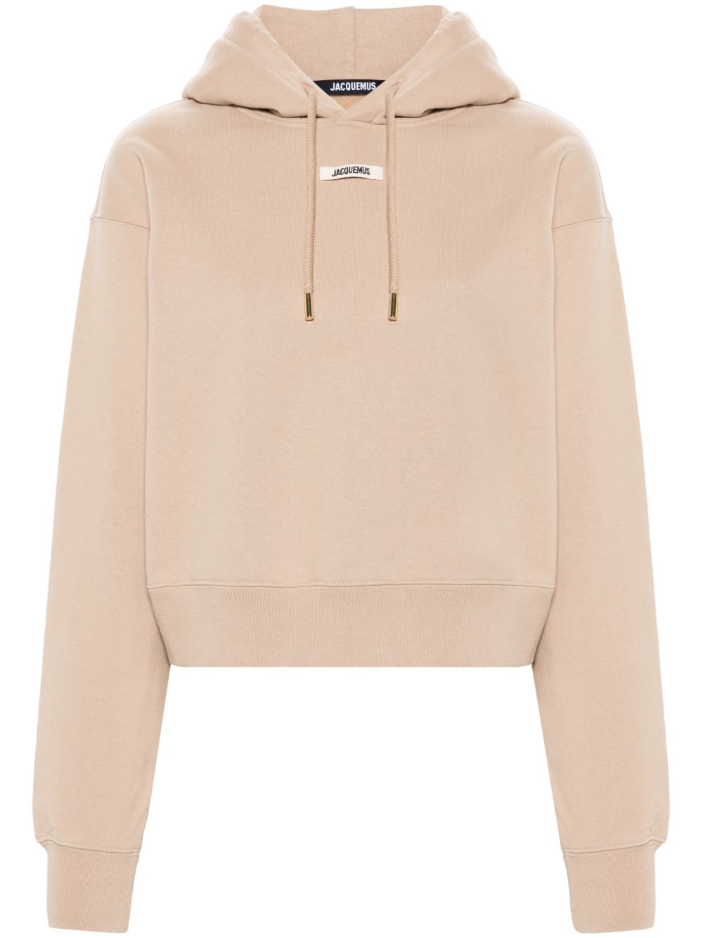 Jacquemus Le Gros Grain 棉连帽衫 - 褐色