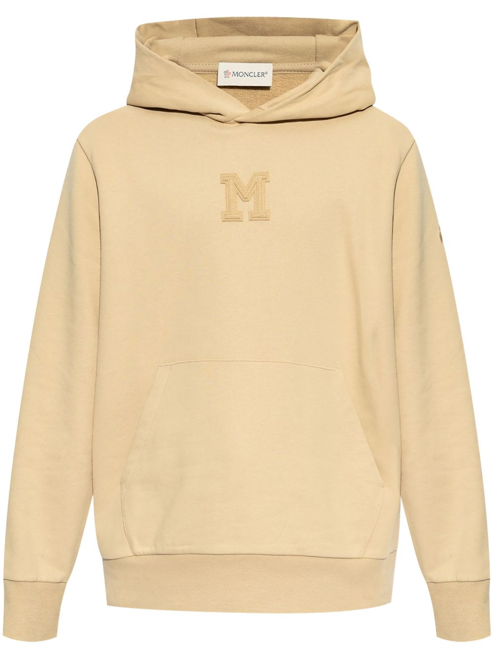 Moncler 标贴连帽衫 - 中性色