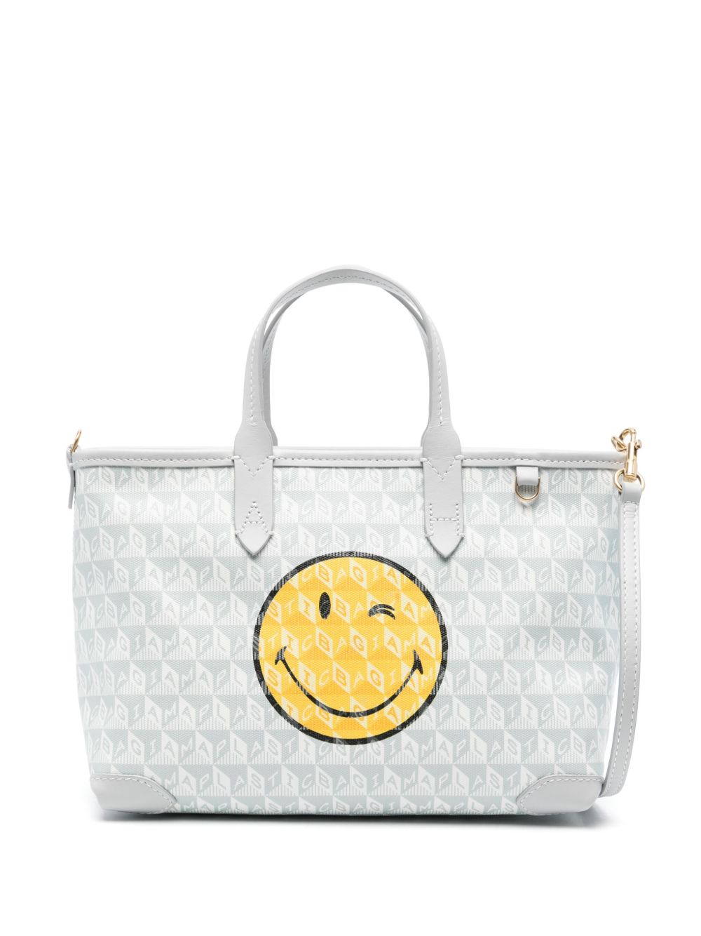 Anya Hindmarch I Am A Plastic Bag 迷你托特包 - 白色
