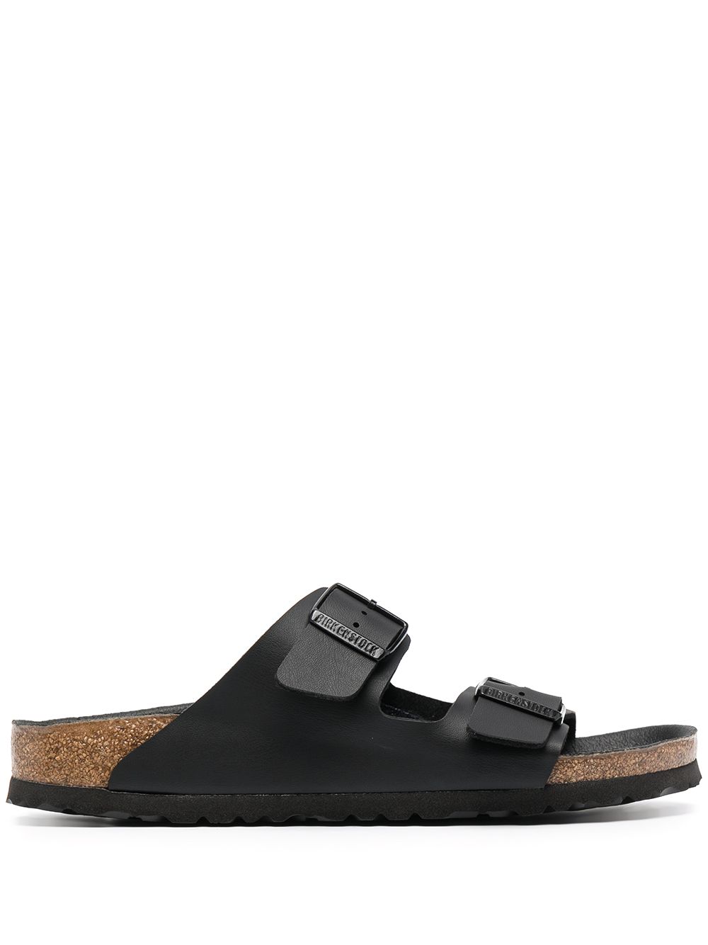 Birkenstock Arizona 皮质凉鞋 - 黑色