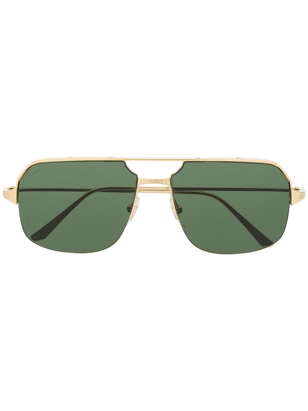 Cartier Eyewear 卡地亚眼镜系列 CT0230S 003 Navigator 太阳眼镜 - 金色